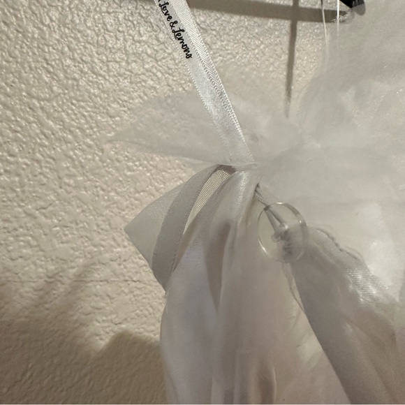 NWT | For Love & Lemons Mila Mini Bridal Dress Small with Removeable Sleeves - Picture 9 of 11